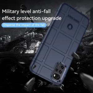 Shockproof Case Grid for Motorola Moto G22 / E32 4G / E32s 4G, Blue 6