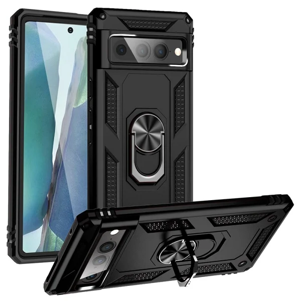 Удароустойчив Калъф Hybrid Cover за Google Pixel 7 Pro, черен 1