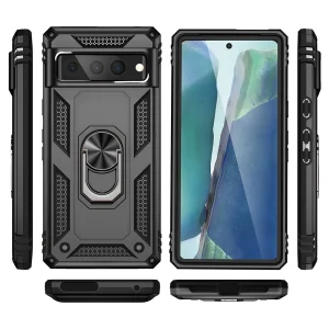 Удароустойчив Калъф Hybrid Cover за Google Pixel 7 Pro, черен 6