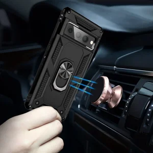 Удароустойчив Калъф Hybrid Cover за Google Pixel 7 Pro, черен 3