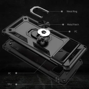 Удароустойчив Калъф Hybrid Cover за Google Pixel 7 Pro, черен 4