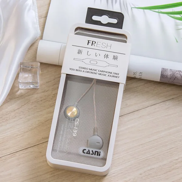 Headphones with Microphone CASNI CS139, Grey 2