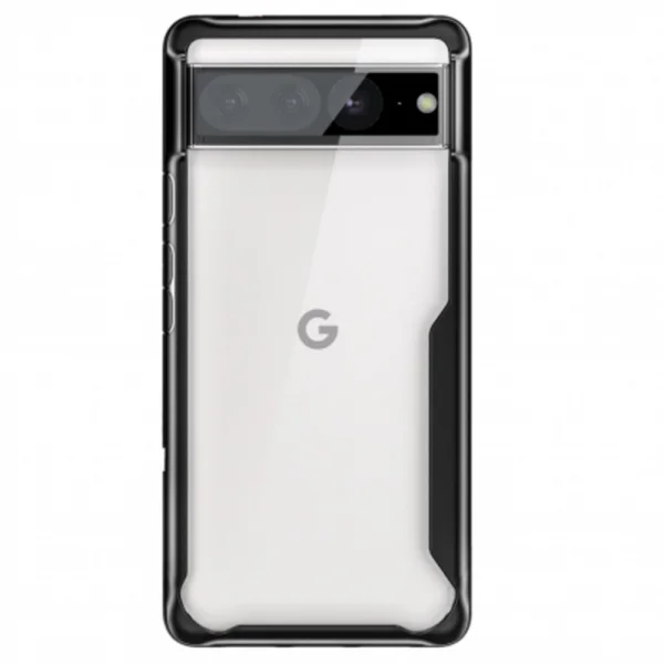 Удароустойчив калъф Acrylic Soft за Google Pixel 7 Pro, черен 1