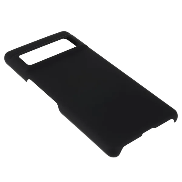 Пластмасов калъф Rubberized PC за Google Pixel 7, черен 4