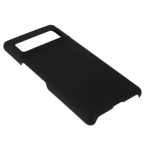 Пластмасов калъф Rubberized PC за Google Pixel 7, черен 4