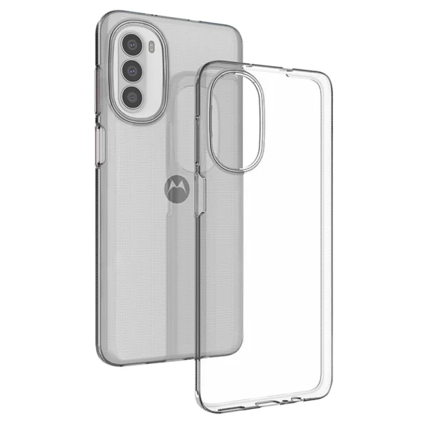 Силиконов калъф за Motorola G52 4G / G82 5G, Прозрачен 5