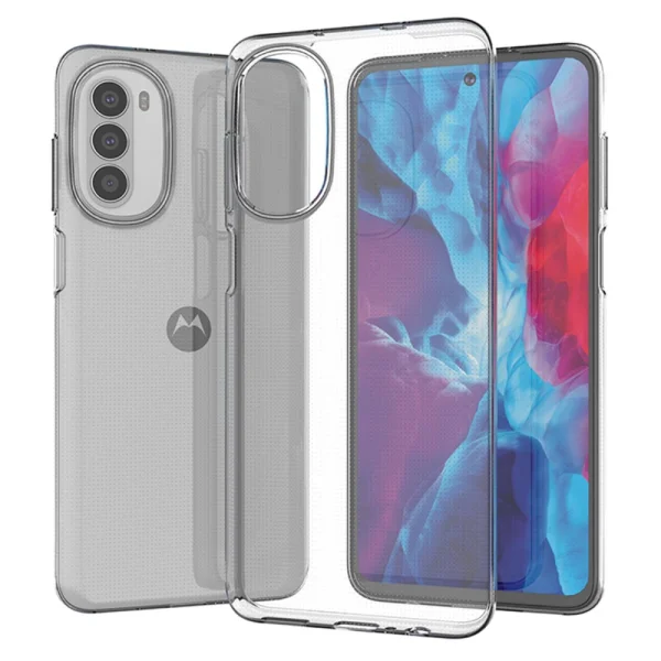 Силиконов калъф за Motorola G52 4G / G82 5G, Прозрачен 2