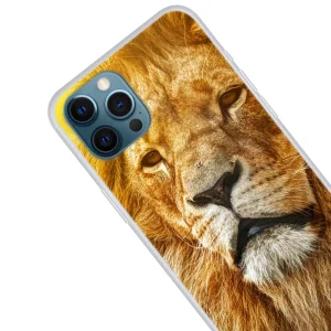Silicone case for iPhone 13 Pro, lion 3
