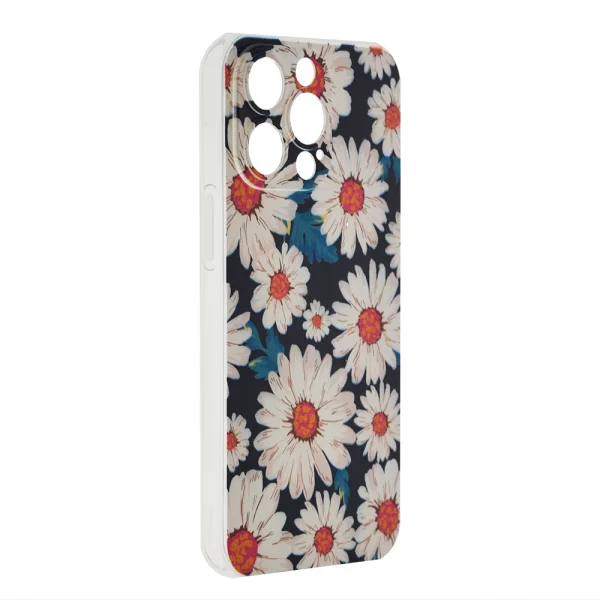Силиконов калъф за iPhone 13 Pro, маргаритка 2