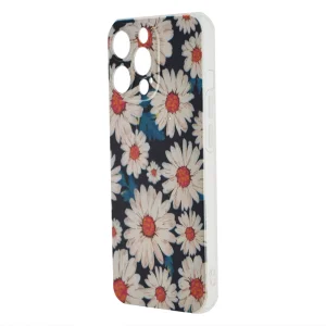 Силиконов калъф за iPhone 13 Pro, маргаритка 3