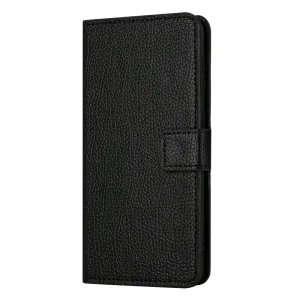 Wallet Case Litchi Texture for Nokia G60 5G, black 4