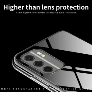 MOFI silicone case for Nokia G60 5G, transparent 5