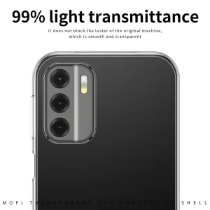 MOFI silicone case for Nokia G60 5G, transparent 6
