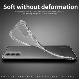 MOFI silicone case for Nokia G60 5G, transparent 3