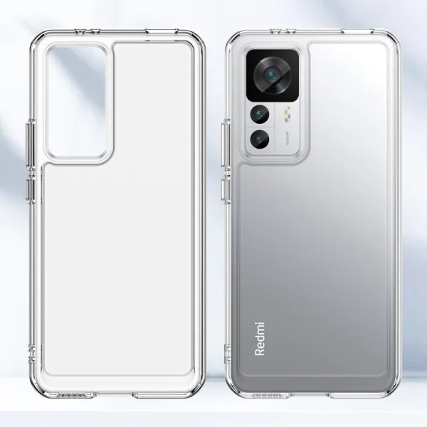 Удароустойчив калъф за Xiaomi 12T 5G / Redmi K50 Ultra 5G, прозрачен 2