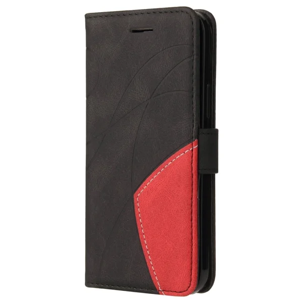 Wallet Stand Flip Case for Xiaomi Redmi A1 4G, Black 6