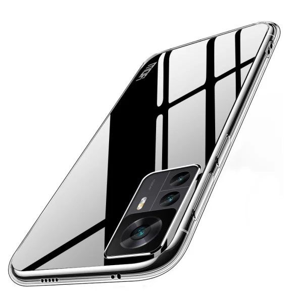 Силиконов калъф MOFI за Xiaomi 12T 5G / 12T Pro 5G / Redmi K50 Ultra 5G, прозрачен 2