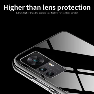 Силиконов калъф MOFI за Xiaomi 12T 5G / 12T Pro 5G / Redmi K50 Ultra 5G, прозрачен 5