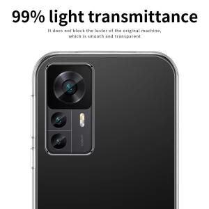 Силиконов калъф MOFI за Xiaomi 12T 5G / 12T Pro 5G / Redmi K50 Ultra 5G, прозрачен 6