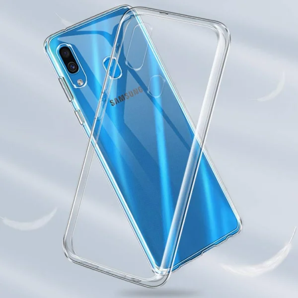 Силиконов гръб за Samsung Galaxy A30 (SM-A305F), Прозрачен 3