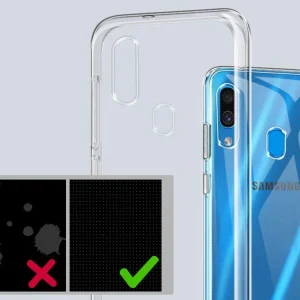 Силиконов гръб за Samsung Galaxy A30 (SM-A305F), Прозрачен 6