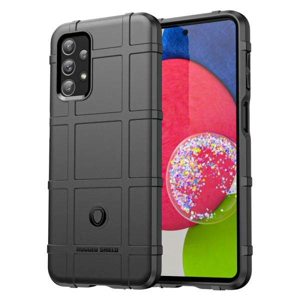 Shockproof Case Grid for Samsung Galaxy A23 4G/5G, black 1