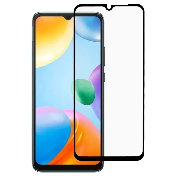 Tempered Glass Screen Protector Full Glue for Xiaomi Redmi 10 5G / Redmi 10 Prime+ 5G / Redmi Note 11E 5G, Black 1