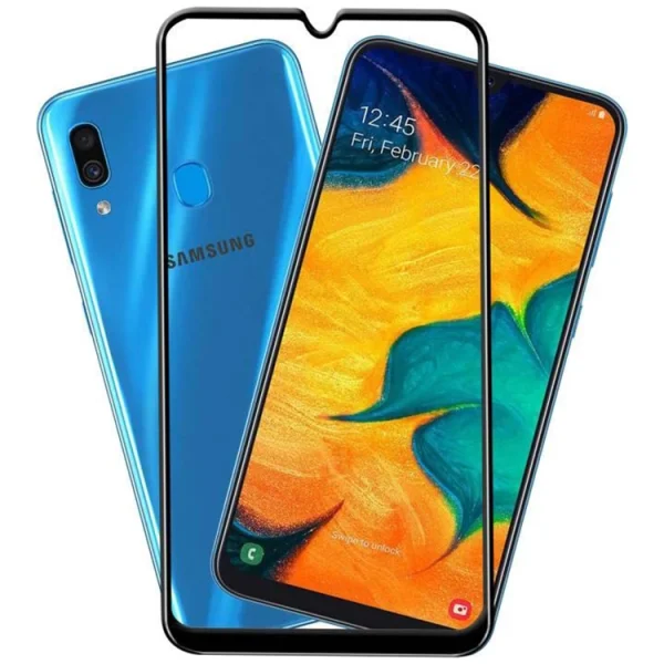 Стъклен Протектор Full Glue 5D за Samsung Galaxy A30, Samsung Galaxy A50, Samsung Galaxy A30s , Черен 1
