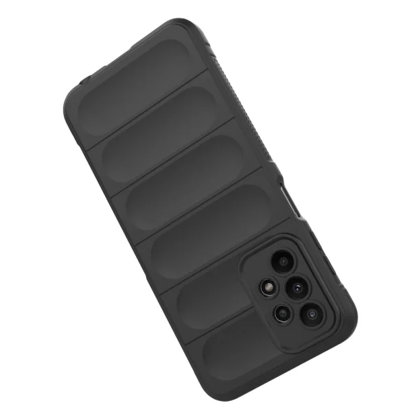 Силиконов калъф Wear-resistant за Samsung Galaxy A23 4G/5G, черен 4