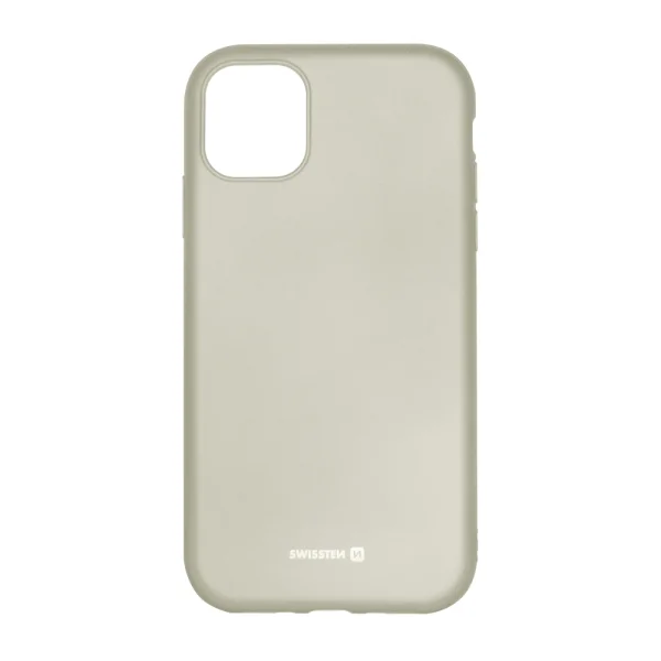Silicone Case Swissten SOFT JOY CASE for IPHONE 11, gray 1