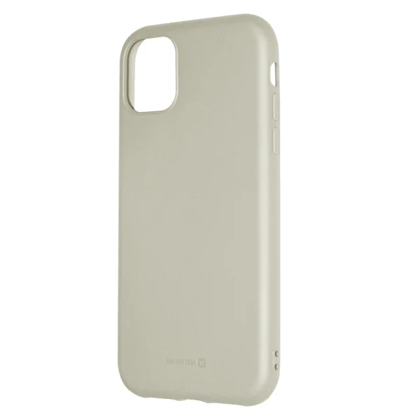 Silicone Case Swissten SOFT JOY CASE for IPHONE 11, gray 2