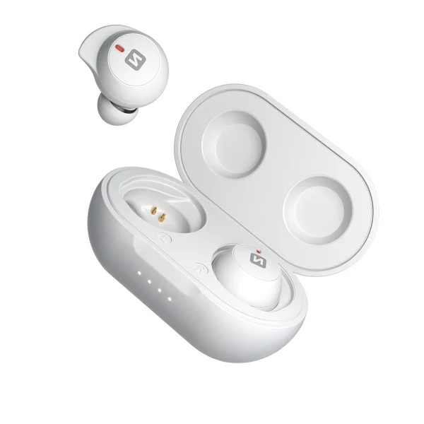 Wireless Earphones TWS SWISSTEN STONEBUDS, white 1