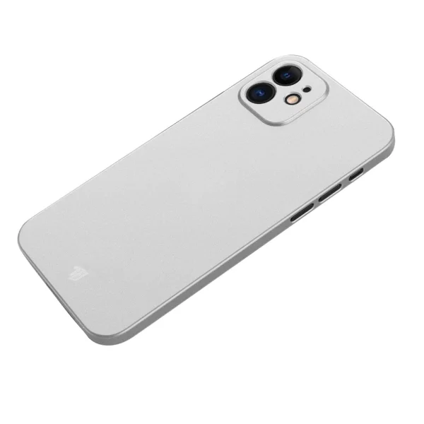 Silicone Matte Case X-LEVEL Matte for Iphone 12, white 2