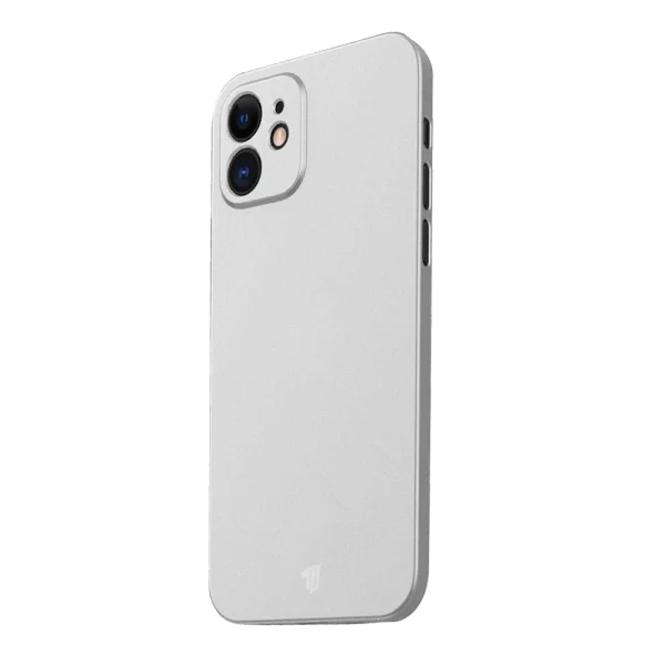 Silicone Matte Case X-LEVEL Matte for Iphone 12, white 1