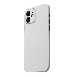 Силиконов матиран калъф X-LEVEL Matte за Iphone 12, бял