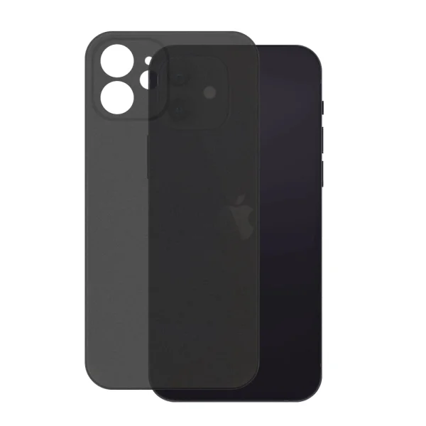 Пластмасов калъф X-LEVEL Matte за Iphone 12, Черен 1