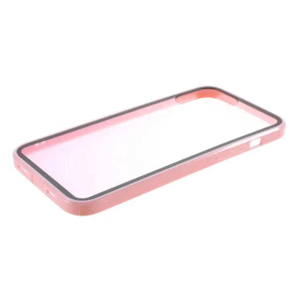 Shockproof case Gradient Color Plastic for iPhone 12/12 Pro, pink 5