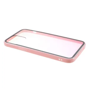 Shockproof case Gradient Color Plastic for iPhone 12/12 Pro, pink 4