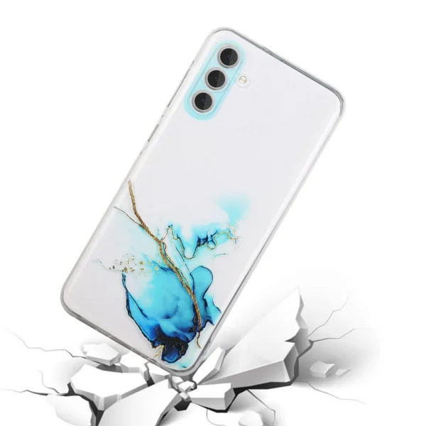Силиконов калъф Marble Pattern за Samsung Galaxy A13 5G, Син 2