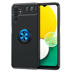 Удароустойчив Калъф Гръб Ring Holder за Samsung Galaxy A13 5G / A04s 4G, Черен/ Син