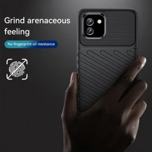 Silicone case Thunder for Samsung Galaxy A03, Black 4