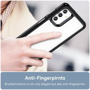 Удароустойчив калъф Acrylic Protect за Samsung Galaxy A13 5G, черен 5