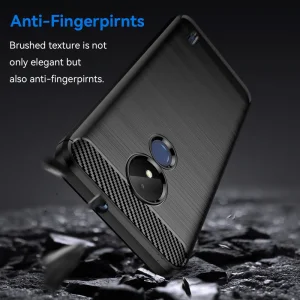 Silicone Case Carbon for Nokia C21, Black 3