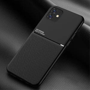 Силиконов калъф Minimalist за iPhone 11, Черен 3