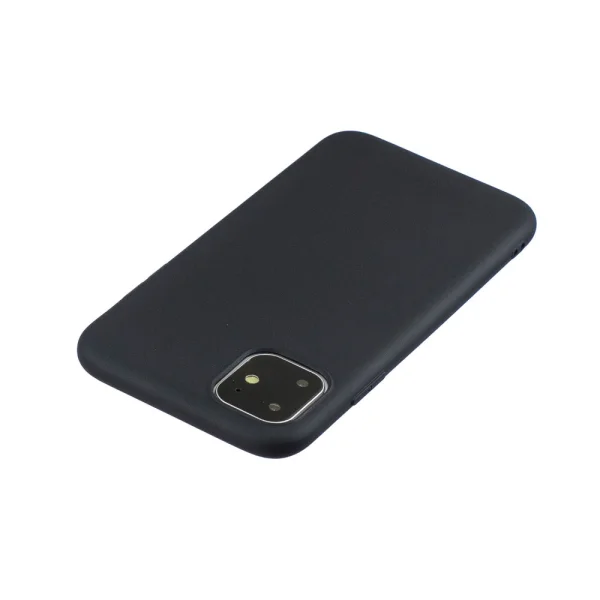 Solid Candy silicone case for iPhone 11, Black 3
