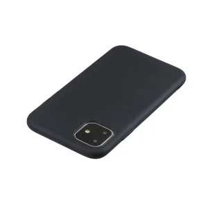 Solid Candy silicone case for iPhone 11, Black 3