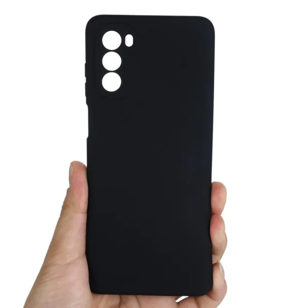 Силиконов калъф Anti-Scratch за Motorola Moto G62 5G, черен 2