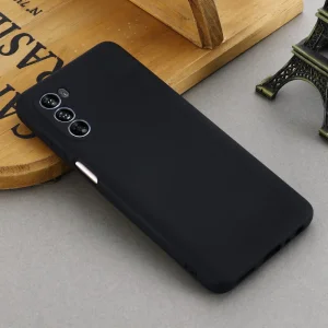 Силиконов калъф Anti-Scratch за Motorola Moto G62 5G, черен 5