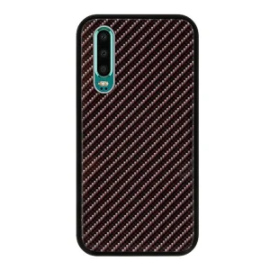 Glass Back with Silicone Frame Glass for Huawei P30, Dark Gray