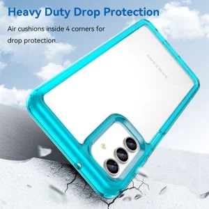 Shockproof Case Acrylic Protect for Samsung Galaxy A13 5G, transparent blue 3